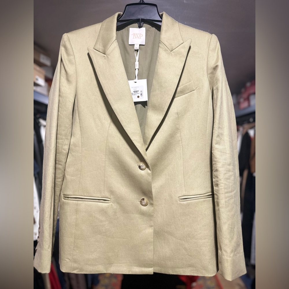 New with Tags TWP Sage Blazer Size Large - Picture 6 of 12